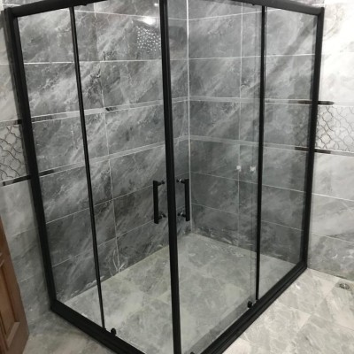 POOL SERİSİ SİYAH PROFİLLİ CAM DUŞAKABİN POOL SERİSİ SİYAH PROFİLLİ CAM DUŞAKABİN