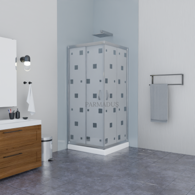 POOL SERİSİ DESENLİ CAM DUŞAKABİN POOL SERİSİ DESENLİ CAM DUŞAKABİN